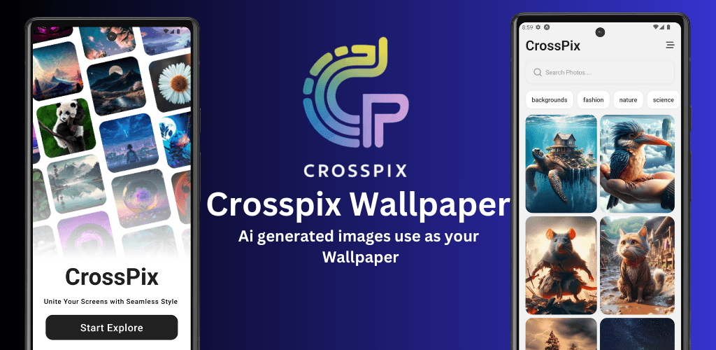 3. Crosspix-Wallpaper App